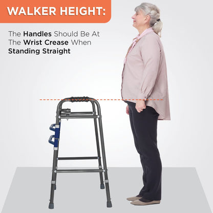 Vissco 0934 foldable Medipedic walking frame