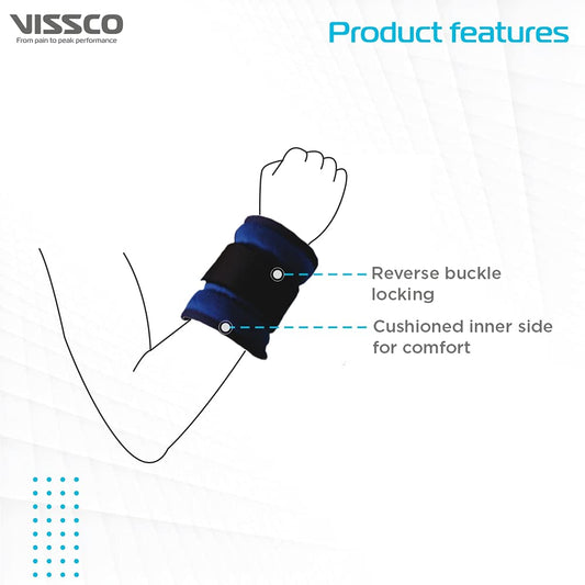 Vissco 1008 Weight Cuff 2 KG for physiotherapy and exercise
