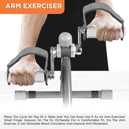 Vissco 1015 Cycle Exerciser with adjustable resistance and foot straps