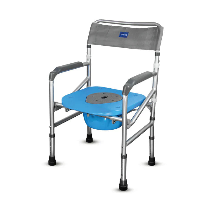 Vissco 2996 Comfort 3 in 1 shower commode chair without wheels