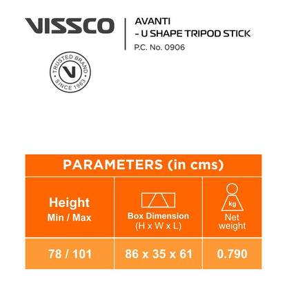 Vissco Avanti 0906 anatomical palm grip