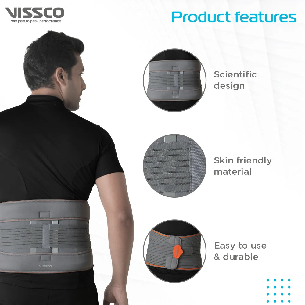Vissco Core 0105 rigid frame back support for lumbar spine