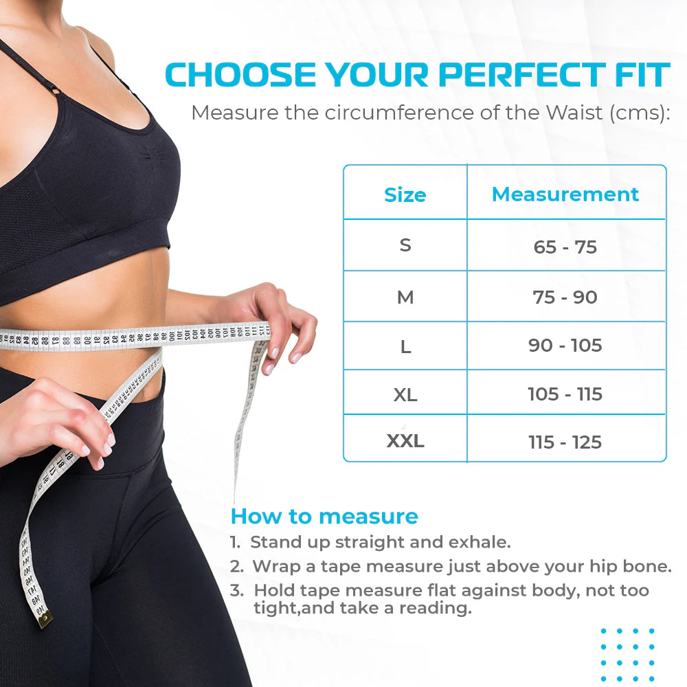 Vissco Core 0114 Back Support Belt Double Lock Elastic Closure
