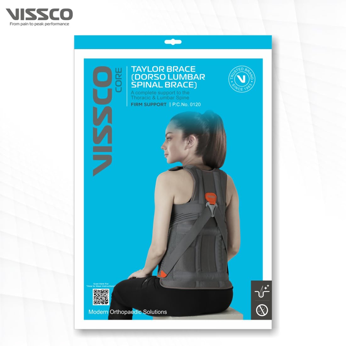 Vissco Taylor Brace thoracic and lumbar spine support