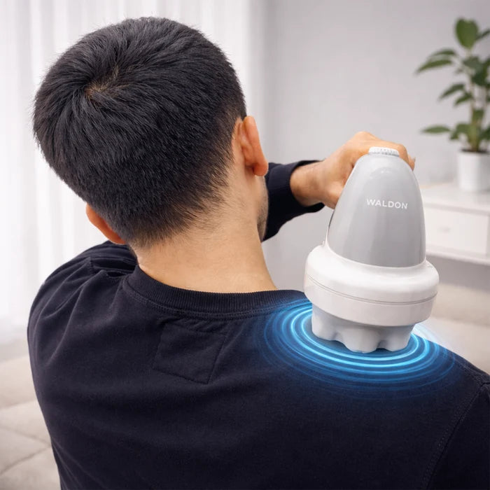 Waldon OEM101 Handheld Body Massager with Massage Attachment