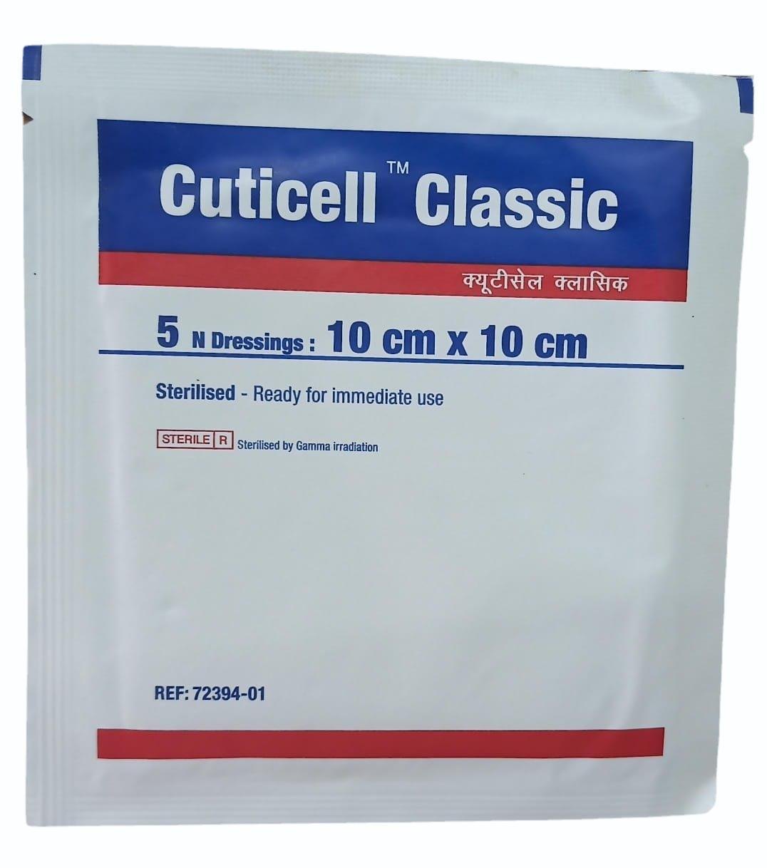 BSN Cuticell Classic Dressing 10 cm x 10 cm sterile paraffin gauze