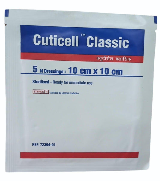 BSN Cuticell Classic Dressing 10 cm x 10 cm sterile paraffin gauze