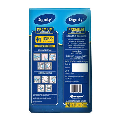 Dignity Premium Adult Diapers Tape Style