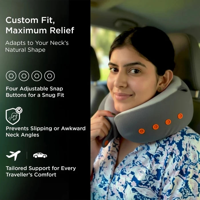 Dr Trust USA 382 washable breathable travel neck pillow