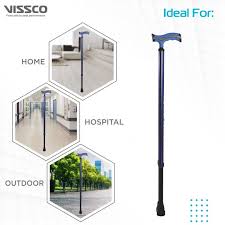 Vissco 2911 Vissco Avanti Plus T Shape Aluminum Single Stick Universal