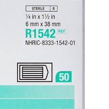 3M Steri-Strips Reinforced Skin Closures R1542 sterile wound closure strips