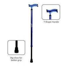 Vissco 2911 Vissco Avanti Plus T Shape Aluminum Single Stick Universal