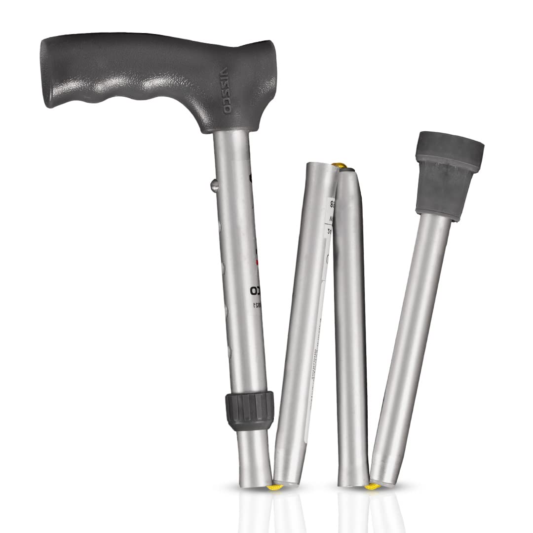 issco 0921 Avanti folding L-shape aluminium walking stick