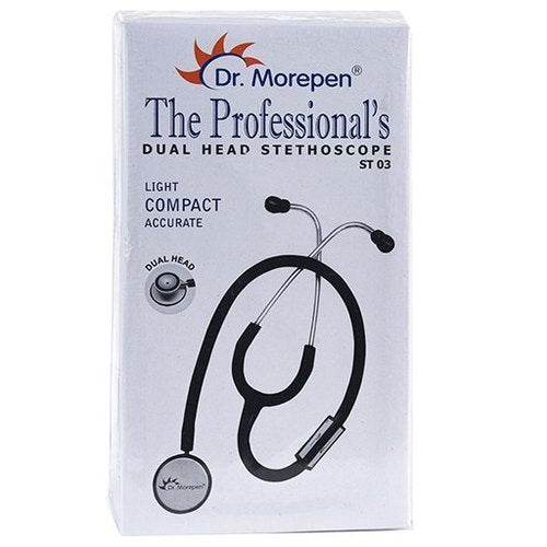 Dr. Morepen ST03 Dual Head Stethoscope