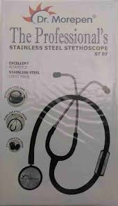 Dr Morepen ST-07 Stainless Steel Stethoscope
