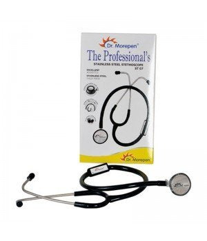 Dr Morepen ST-07 Stainless Steel Stethoscope