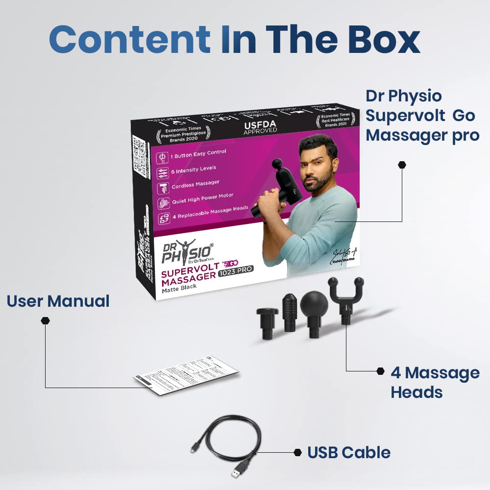 Dr Physio Supervolt Go 1023 Pro Massager