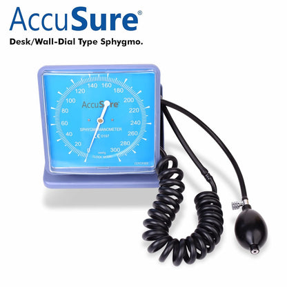 AccuSure Aneroid Sphygnomanometer Wall Type Blood Pressure Monitor (BK-200)